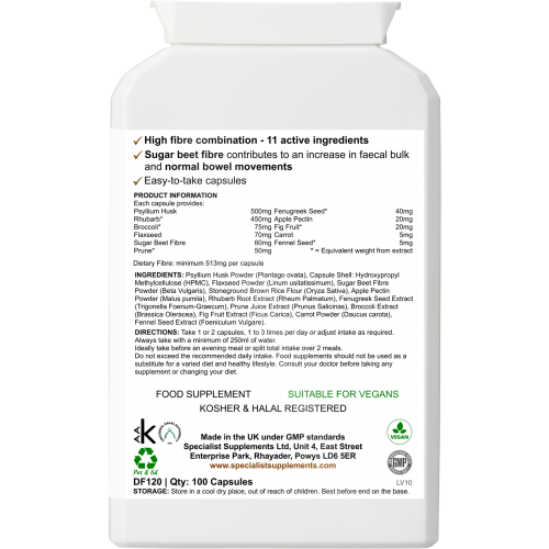 Dietary Fibre Complex Capsules