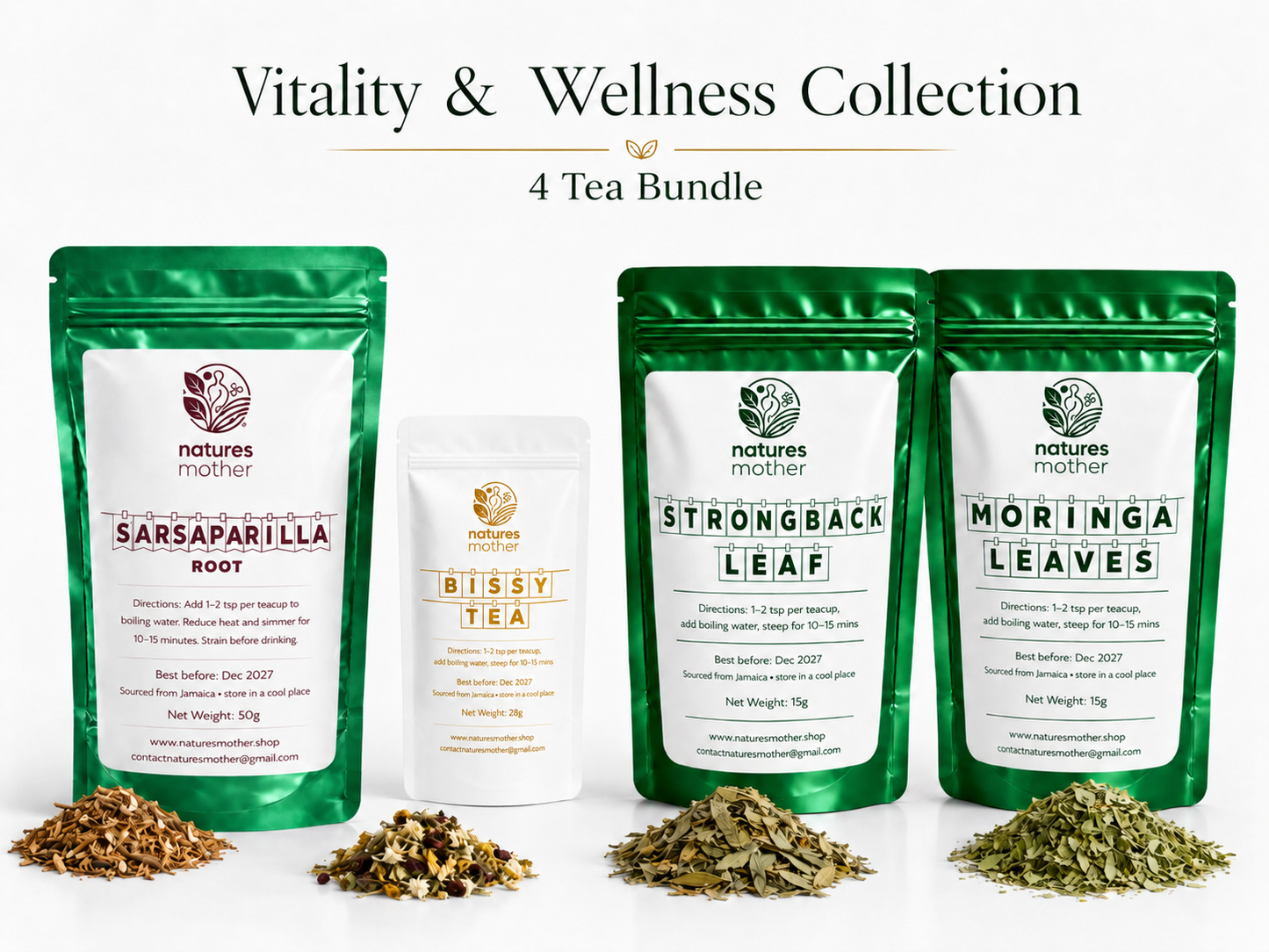 🌸 Nature’s Mother Vitality & Wellness Collection Bundle ✨
