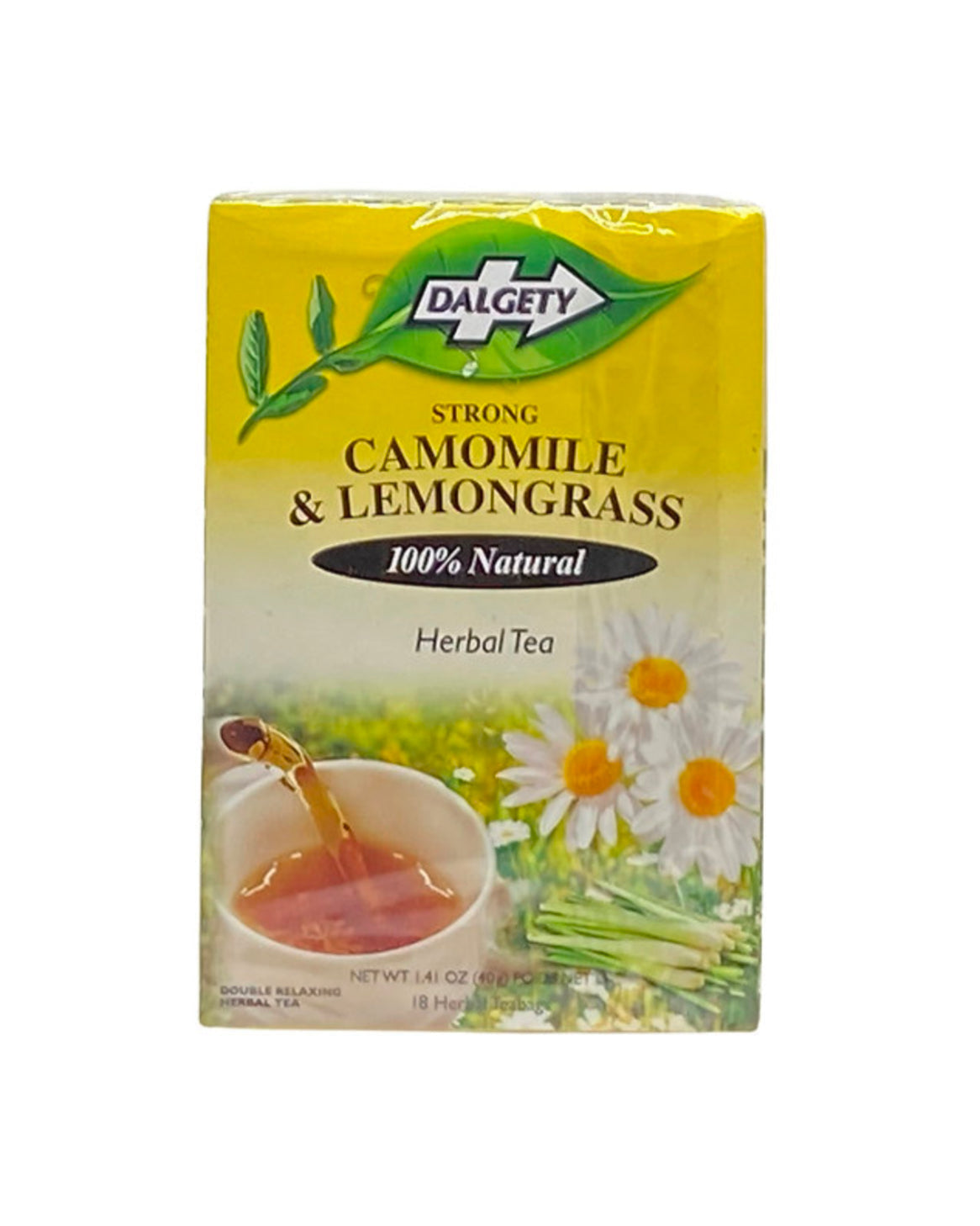 Chamomile & Lemongrass Tea - Calm & Cleanse Digestive Blend