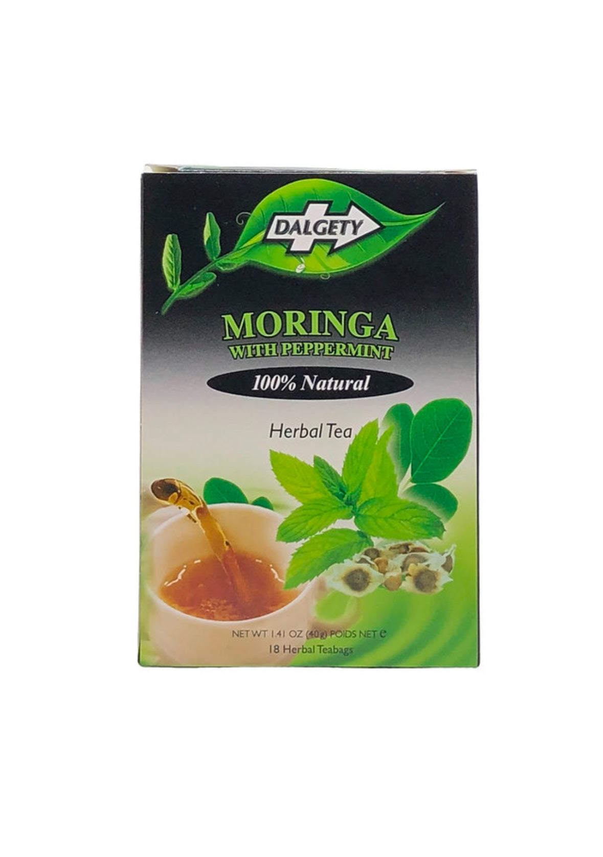 Moringa & Peppermint Tea - Metabolism Boost & Natural Clarity