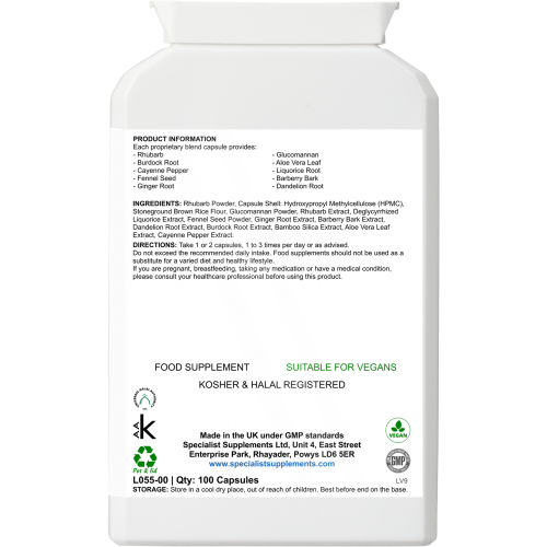 COL-Clear B -Internal Cleanse Support Capsules