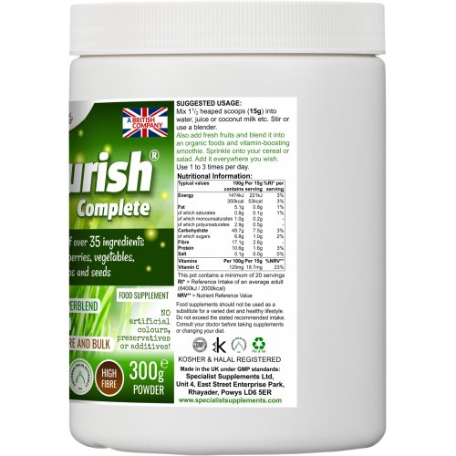 GreeNourish Complex Powder - Daily Detox & Vitality Blend