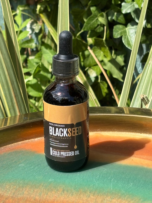 Organic Cold Pressed Black Seed Oil 60ml | Herbal Extract - Immune Support