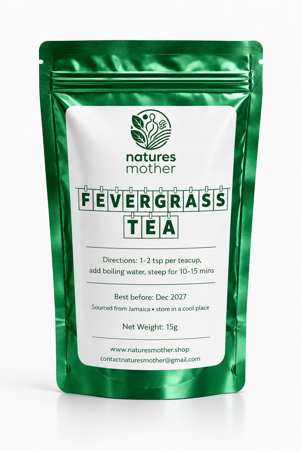 Fever Grass/Lemon Grass Tea - Detox & digestion Support