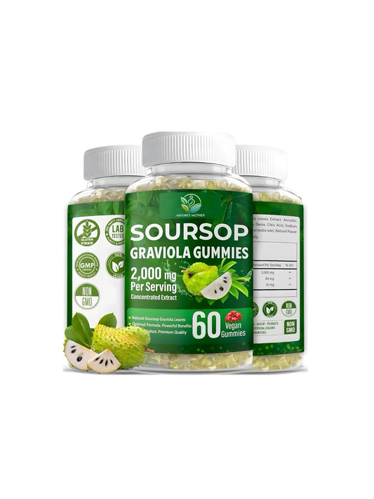 Soursop Graviola Leaf Gummies - Immune System Powerhouse