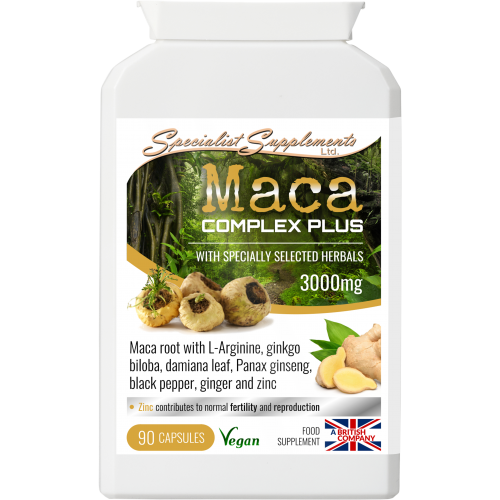 Maca Complex Plus Capsules - Sexual health and fertility formula