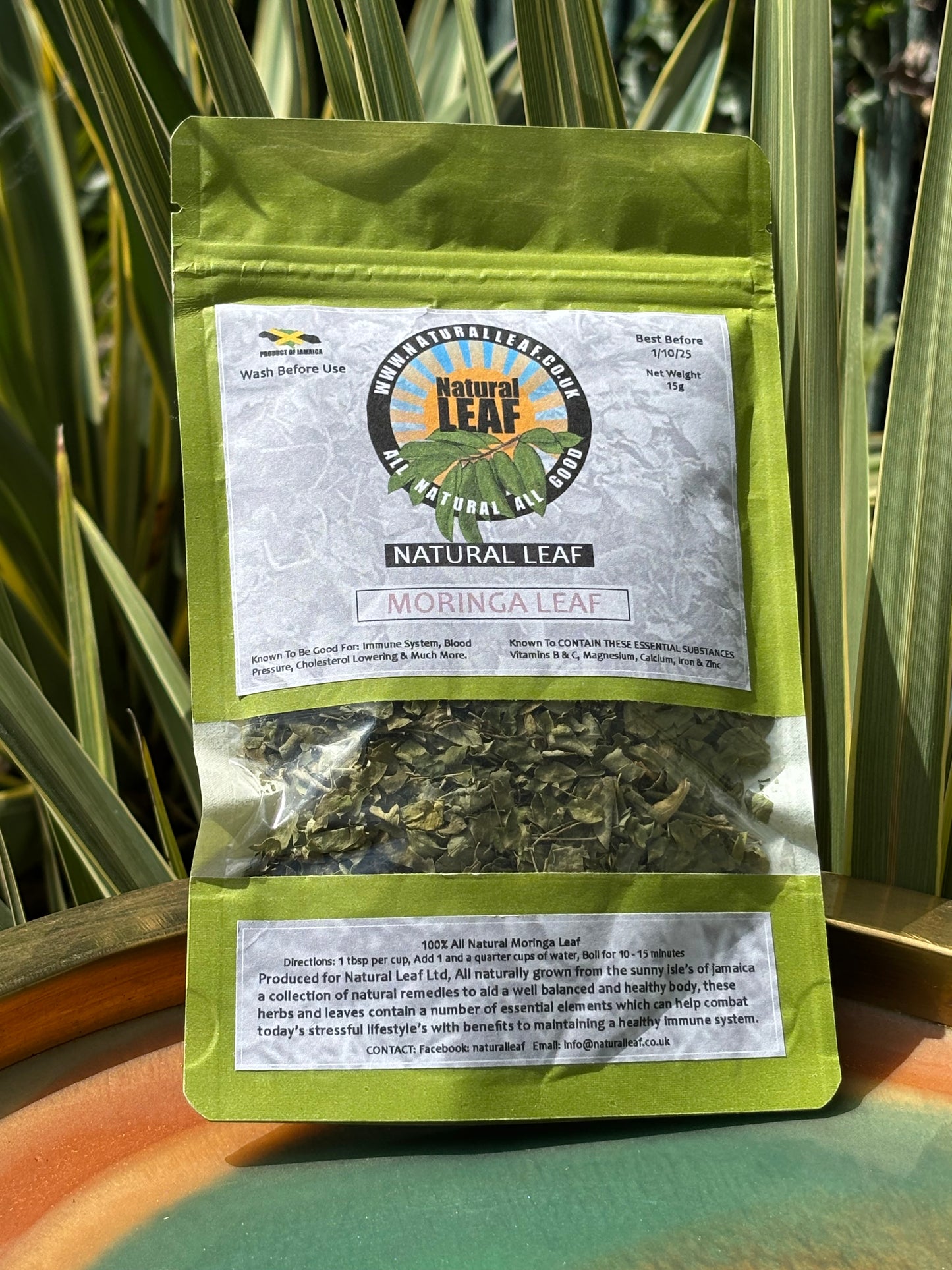 Moringa Leaf Tea - Energy Boost & Nutritional Powerhouse