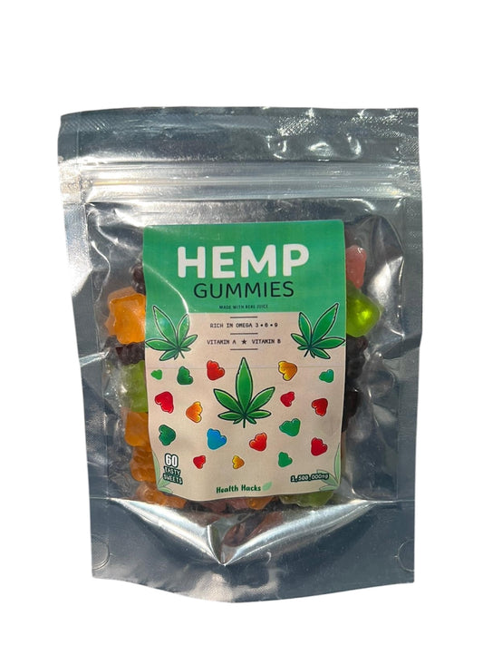 High Strength Hemp Gummies - Natural Support for Mind & Body